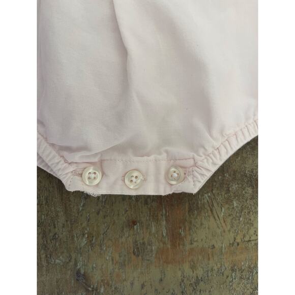 Christian Elizabeth and Co Smocked 12 month pink outfit - Picture 5 of 5